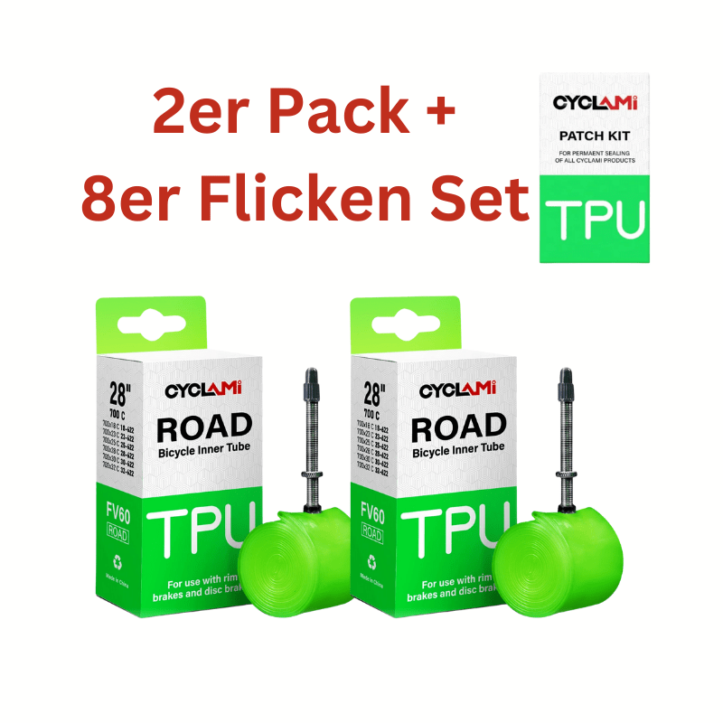 Cyclami Ultraleicht Schlauch 700x18/32c – Sclaverand 80 mm – TPU