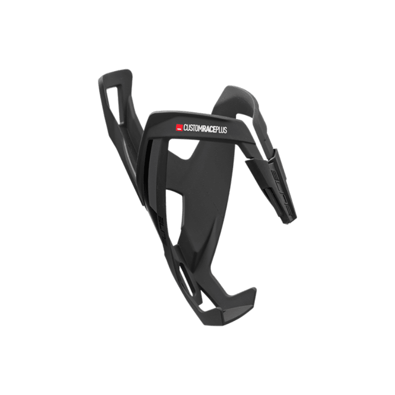 Elite CUSTOM Race PLUS Flaschenhalter Schwarz matt soft touch