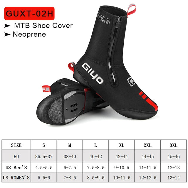 GIYO GUXT-02H Neopren Überschuhe Mountain-Bike / All-Terrain-Bike / Gravel-Bike