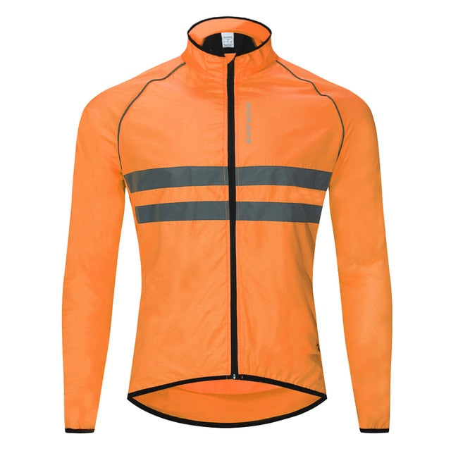WOSAWE Windjacke - Reflektierend, winddicht und wasserabweisend