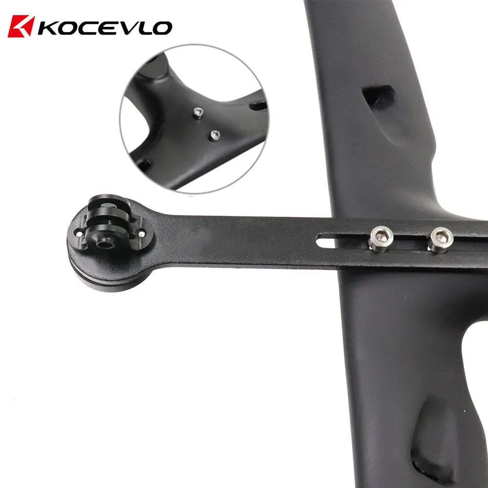 KOCEVLO Aluminium-Halterung für Garmin Fahrradcomputer