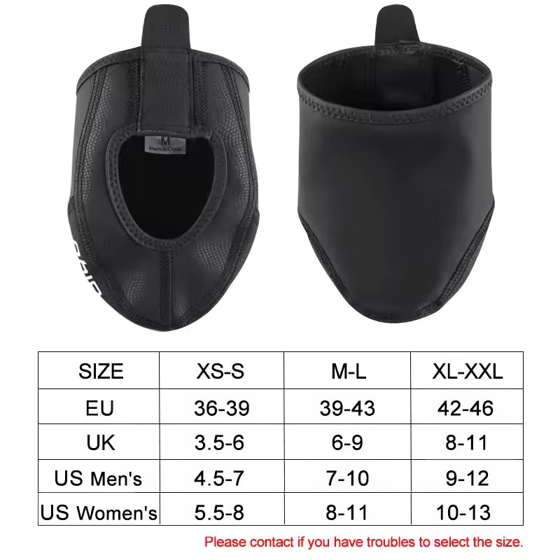 GUXT-03 Nylon Zehenwärmer Rennrad