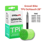 Cyclami Ultraleicht Schlauch 700x32/47c – Sclaverand-Ventil 45mm – TPU für Gravelbikes