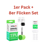 Cyclami Ultraleicht Schlauch 700x32/47c – Sclaverand-Ventil 45mm – TPU für Gravelbikes