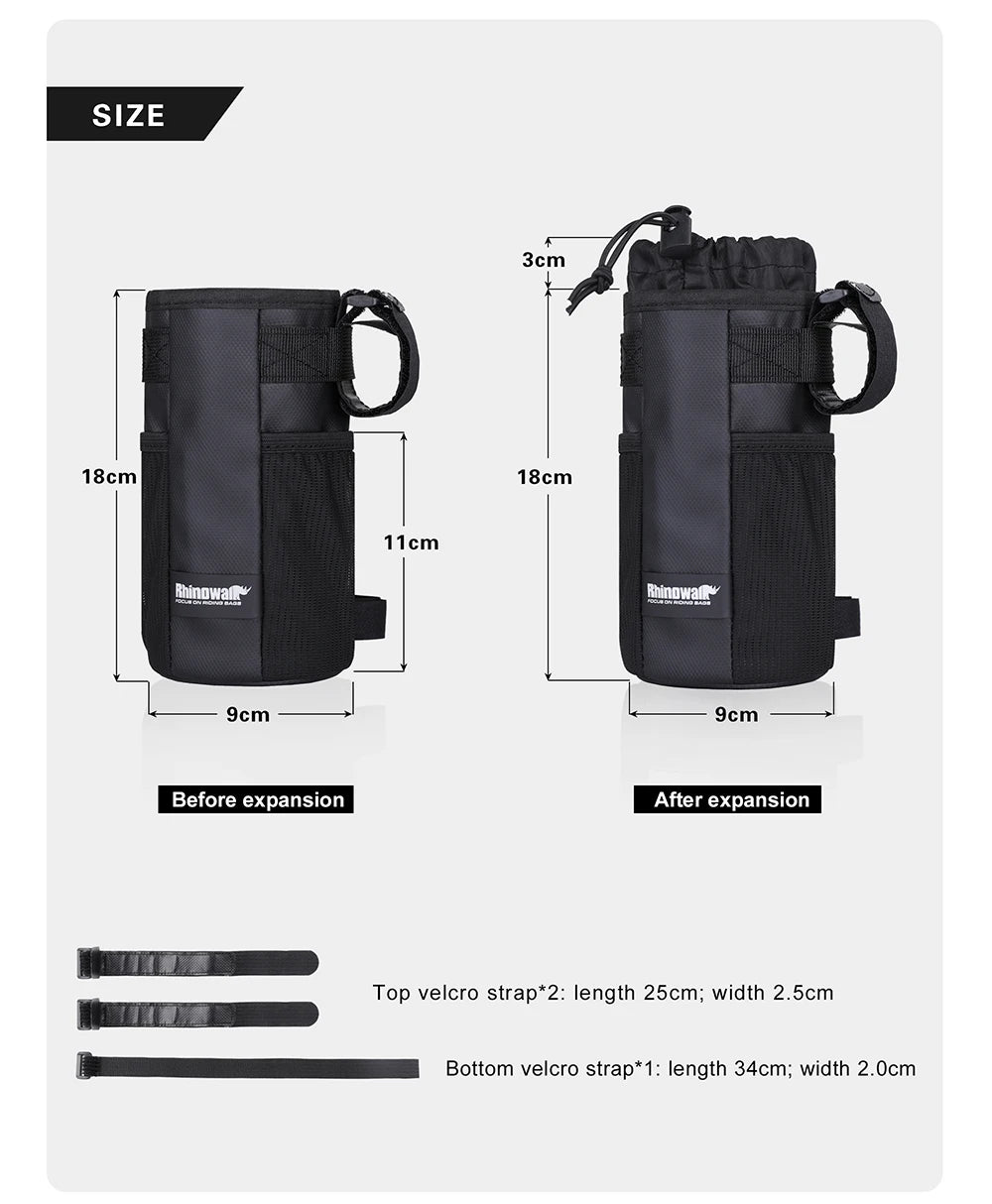 Rhinowalk Pouch Bag  - Flaschen- oder Futtertasche für den Lenker