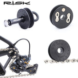 2 IN 1 Bike Chain Clean Keeper Tool Quick Release Lever For Barrel 12mm Bucket Shaft Bicycle Chain Oil Tool Washing Holder