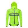 WOSAWE Wind- und Regenjacke - Reflektierend, winddicht und wasserabweisend mit Kapuze