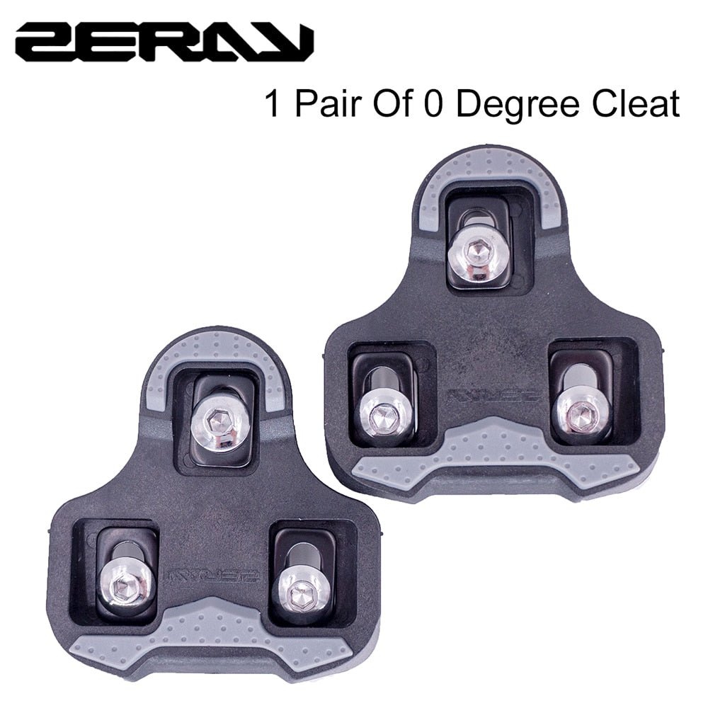 ZERAY Schuhplatten - kompatibel zu LOOK KEO - 0 Grad - Doppelpack