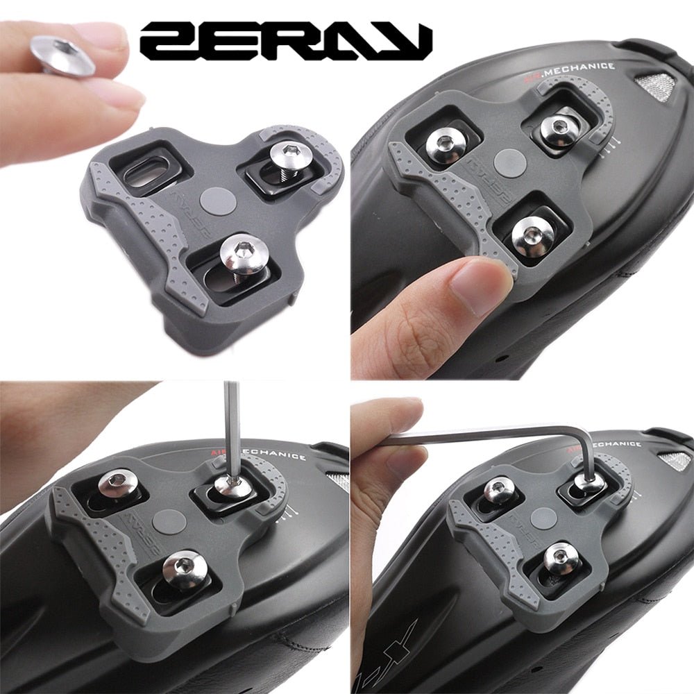 ZERAY Schuhplatten - kompatibel zu LOOK KEO - 0 Grad