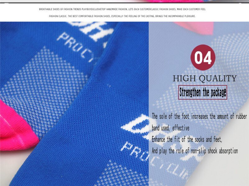 DH-Sports DH-13 Fahrrad-Socken für Männer oder Frauen - atmungsaktiv