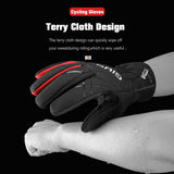 GIYO Fahrrad-Winterhandschuhe - wasserabweisend