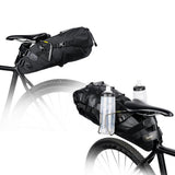 Rhinowalk Flaschenhalter und Taschenstabilisator für Rennrad und Gravelbike für Montage am Sattel